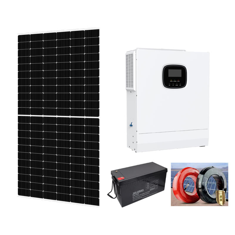 Sistema de energia solar Hybird 5KW